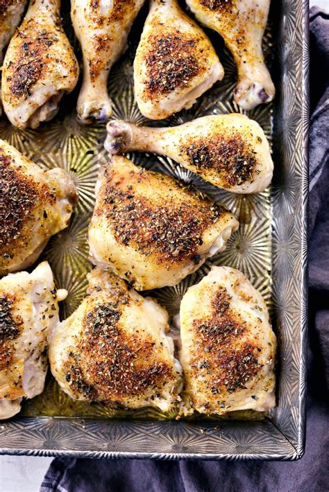 Parmesan Garlic Baked Chicken - Simply Scratch