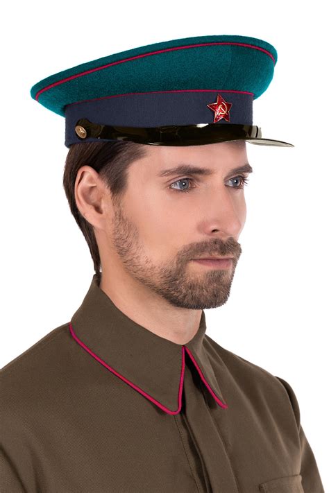 Фуражка офицерская, пограничные войска РККА - купить за 7500 руб ...