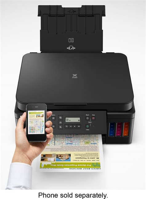 Canon - PIXMA MegaTank G6020 Wireless All-In-One Inkjet Printer - Black ...