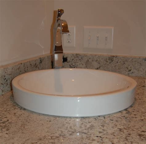 Beautiful Vessel Bowl Sink in one of our Custom Homes. | Bowl sink ...