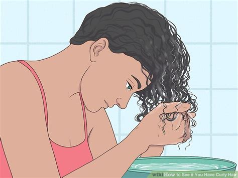 how to see if you have curly hair