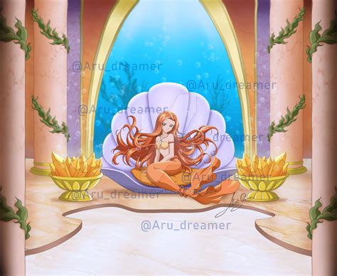 Mermaid Melody Sara throne by AlbertoSanCami on DeviantArt