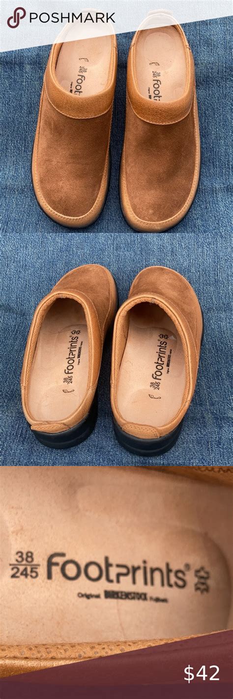 Birkenstock Footprints Ashby Slip-on Clogs NWOT | Leather & suede ...