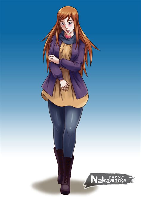 OC Commission - Futanari girl hiding her big cock by Nakamanga on