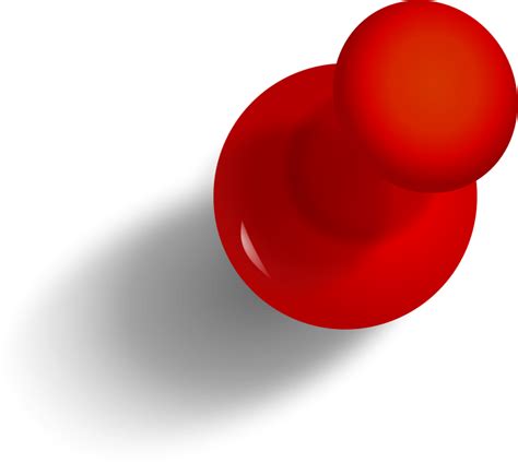 push pin clip art png  transparent png full size clipart
