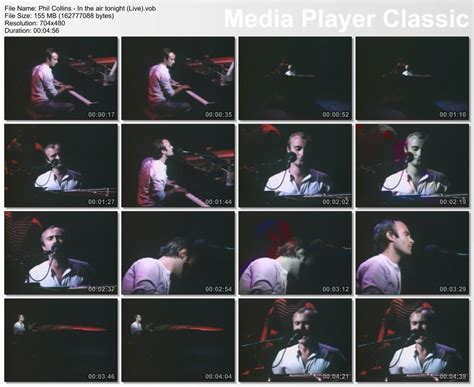Videos Musicales: Phil Collins - In the air tonight (Live)