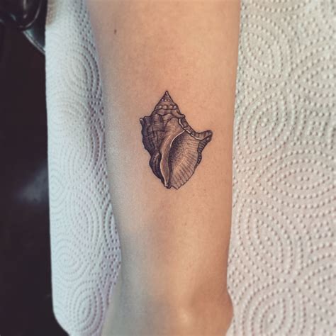 Conch Shell Tattoo Designs