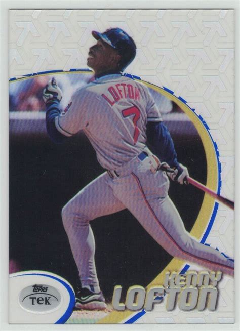 1998 Topps Tek Base - Kenny Lofton Collection