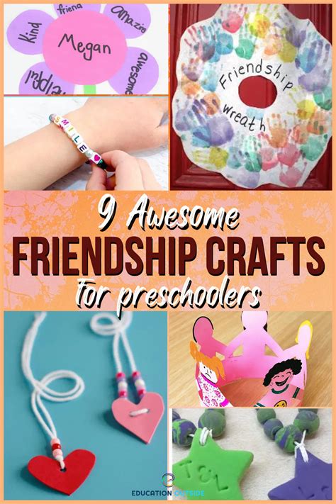 9 awesome friendship crafts for preschoolers – Artofit