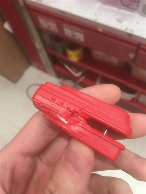 I think someone tried to chew off this security tag. : r/Target