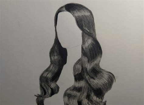 how to draw photorealistic hair