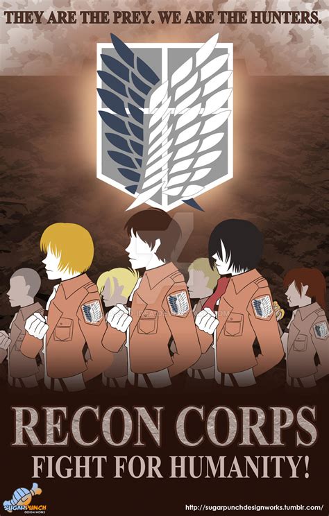Attack on Titan: Recon Corps. by a-bad-idea on DeviantArt