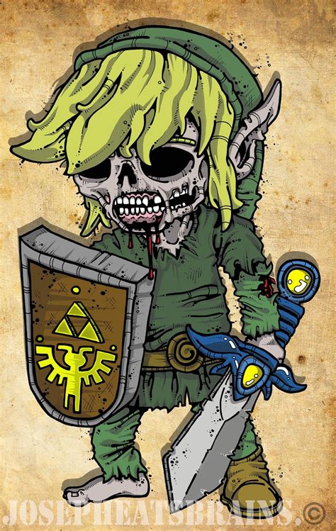 i painted a Zombie Link! : gaming