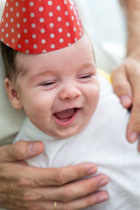 happy baby   birthday party  stocksy contributor acalu studio