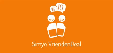 Simyo vriendendeal