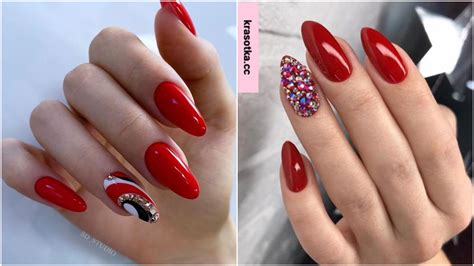 Красный маникюр: 230+ самых изящных идей непревзойденной классики