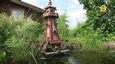 Декоративный пруд своими руками для карпов КОИ. - YouTube