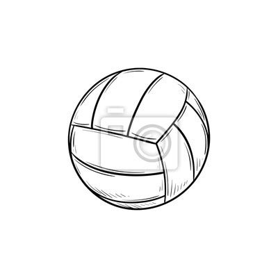 Obraz Siatkówka Ball na wymiar • sztuka, tło, projekt • REDRO.pl