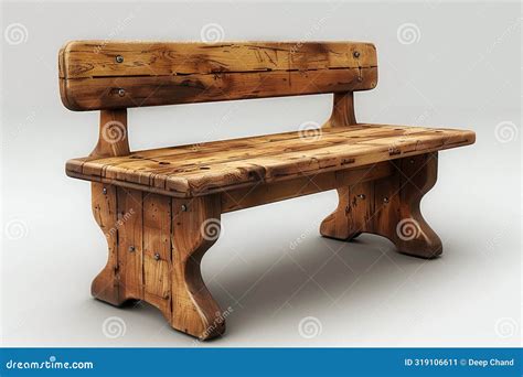Modern School Desk on White Stock Illustration - Illustration of work ...
