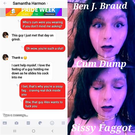 Sissy Samantha aka Ben Braud from Alabama admitting he's a sissy cock