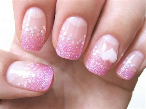 Pink Wedding Nail Designs - FMag.com