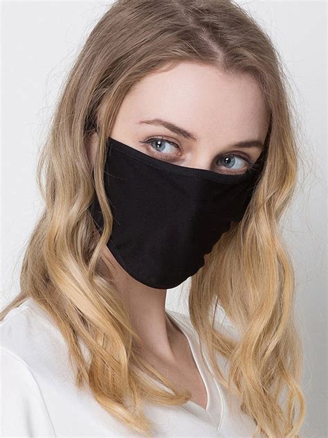 Silk Face Masks Breathable Style