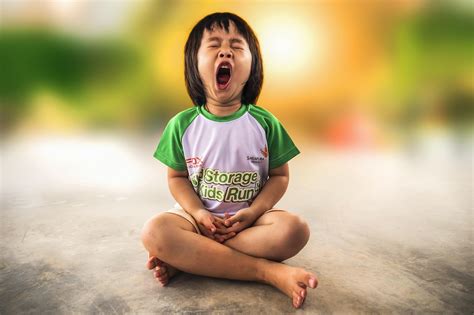 Yawning Little Girl Yawn - Free photo on Pixabay