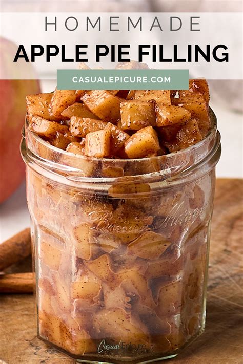 Homemade Apple Pie Filling | Recipe | Homemade apple pie filling, Apple ...