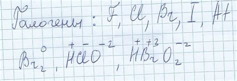 Определить степень окисления галогенов Br2 , HClO, HBrO2 - Школьные ...