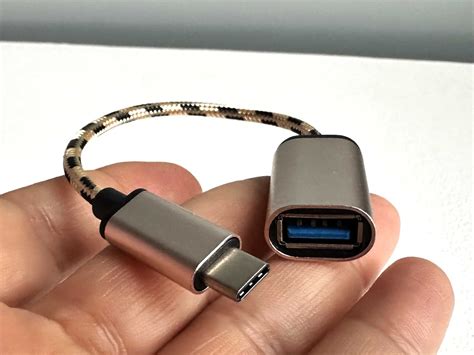 Кабель USB переходник USB Type-C на USB 3.0 USB-A, OTG, 10 см: 150 грн ...
