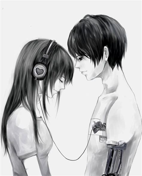 it beats for you, so listen close by ~blauerozen | Anime love couple ...