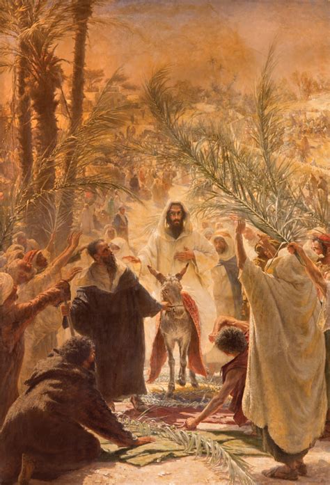Palm Sunday Painting at PaintingValley.com | Explore collection of Palm ...
