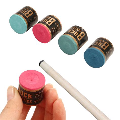 Cheap Cylindrical Durable Snooker Cue Chalk Billiard Chalk Tip Chalk ...