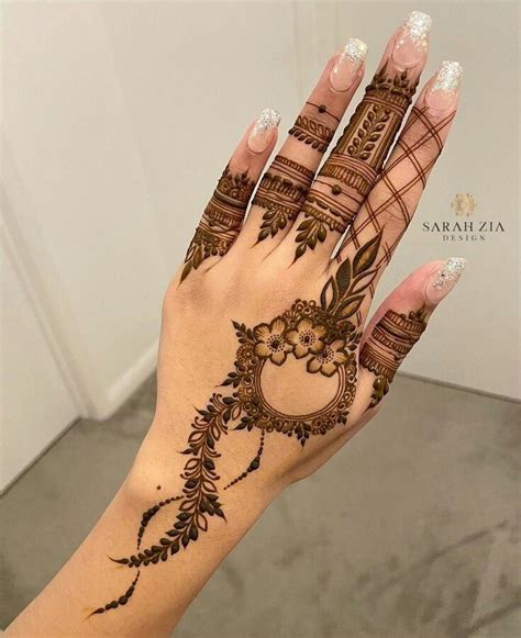 Back hand mehndi design – Artofit