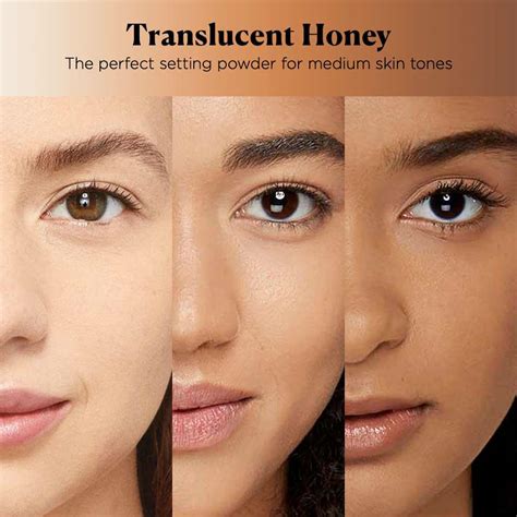 translucent loose setting powder translucent honey