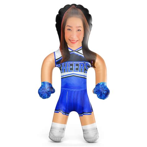 Cheerleader Blue - Custom Blow Up Doll