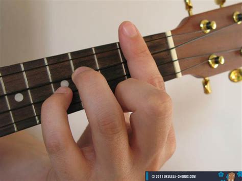 Esus4 Ukulele Chord (Position #2)