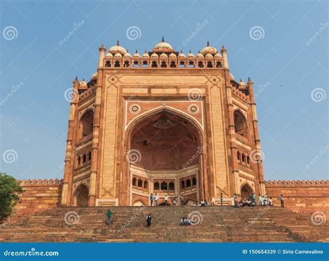 The Unesco World Heritage of Fatehpur Sikri, India Editorial Stock ...