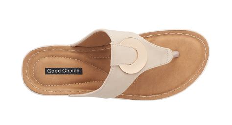 Genelle Natural Wedge Sandals – GC Shoes