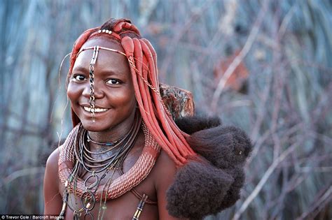 namibias himba tribe pictured  stunning images daily mail