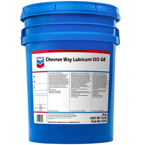 Chevron Way Lubricant 68 | Купить масла для направляющих станков ...