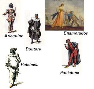 Núcleo de Máscara - ELT )-:: Commedia Dell'arte