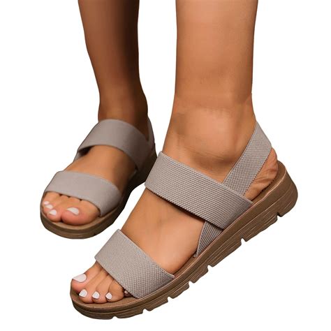 Mostsola Sandals for Women 2025 Comfort Walking Shoes Open Toe Beach