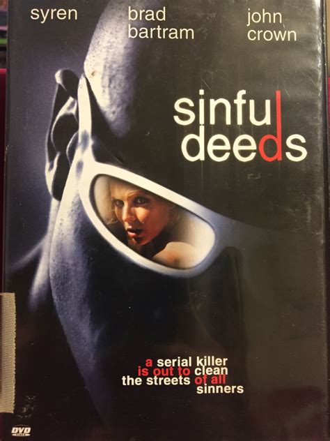 SINFUL DEEDS (DVD, 2005) Fullscreen Syren Brad Bartram 96009423995| eBay