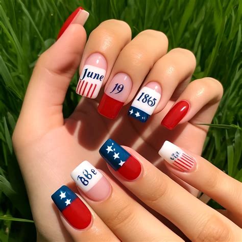 10 Stunning Nail Designs to Celebrate Juneteenth