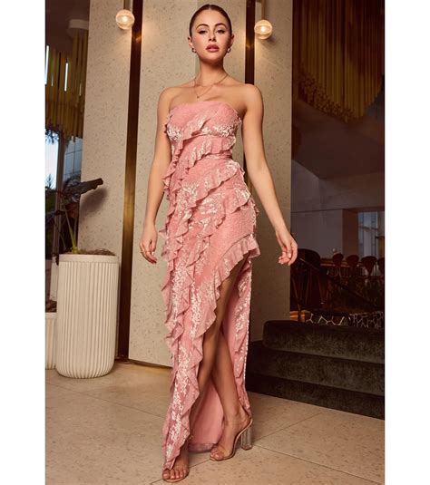 Ruffled Chiffon Dresses & Windsor