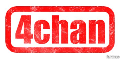 4chan Text Effect and Logo Design Social Network