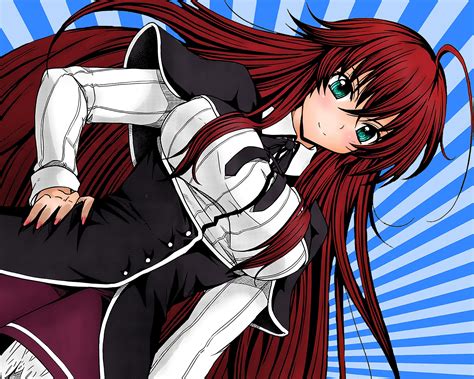 illustration, anime, Highschool DxD, Gremory Rias, mangaka, HD