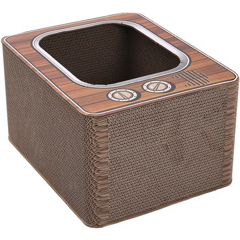 Kidkid Cat Bed TV Shaped Scratcher House