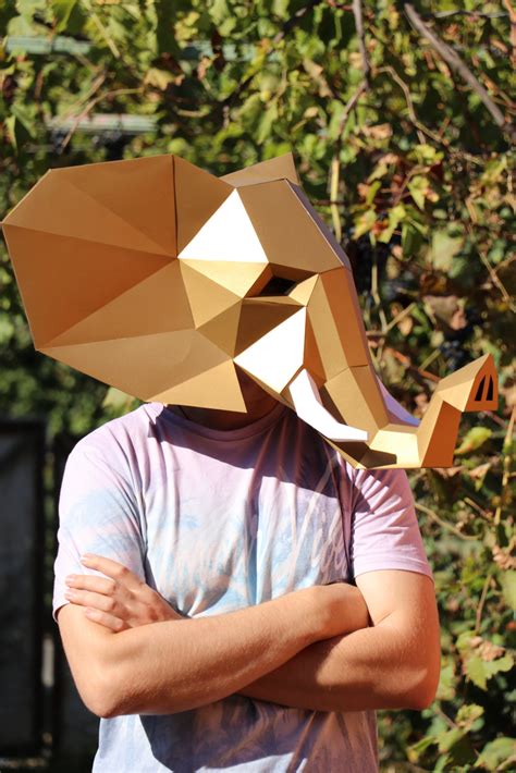 animal mask elephant 3